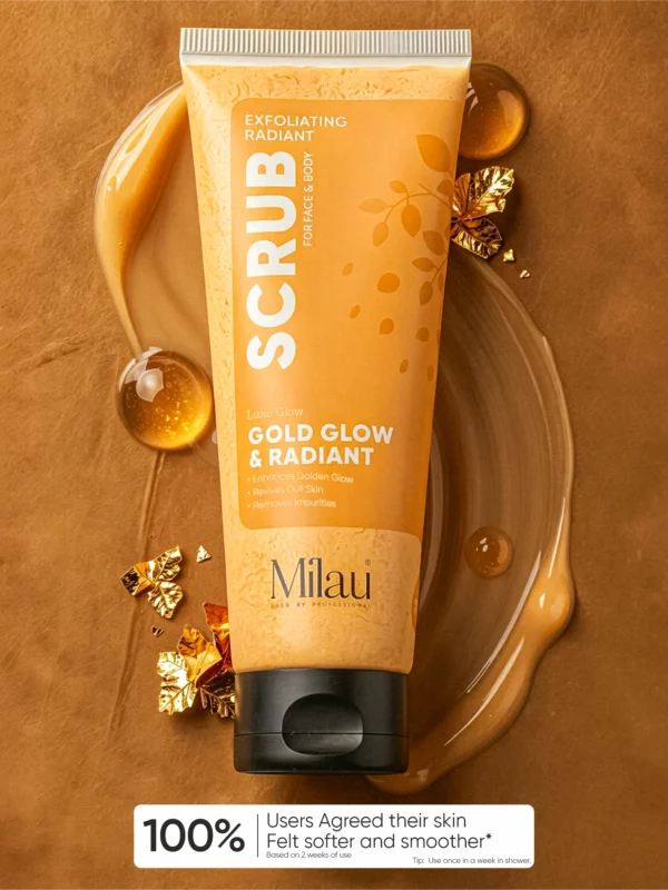 Body polishing scrub for glowing skin premium skincare prod