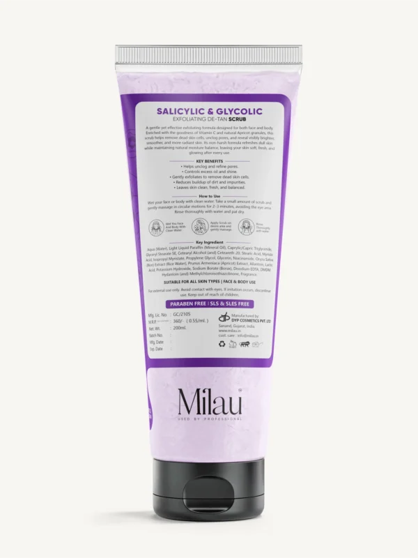 Oil control scrub for pore clearing and acne prone skin