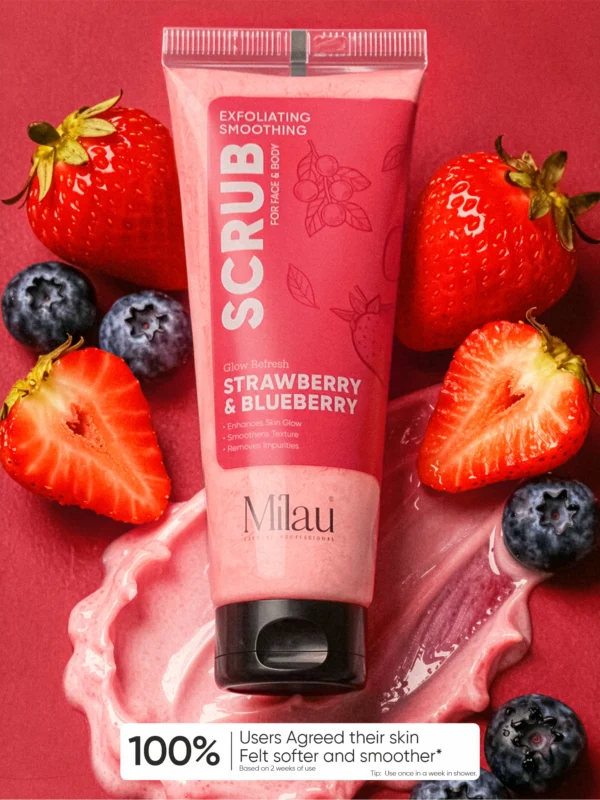 antioxidant body scrub for glowing and bright skin