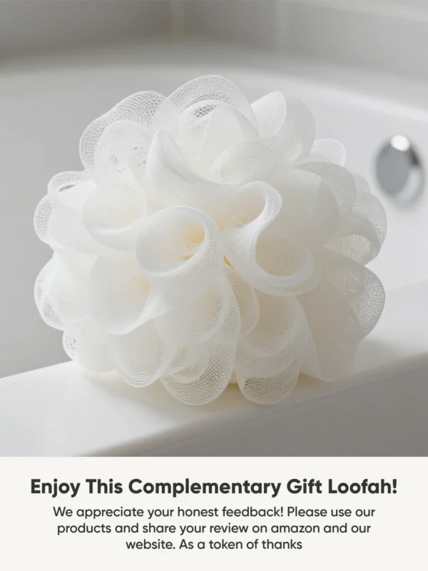 bath loofah sponge for body wash exfoliation shower accessory
