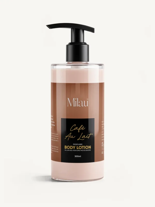 Milau Café Au Lait Perfume Body Lotion – Hydrating & Fragrance Infused Moisturizer (300ml)