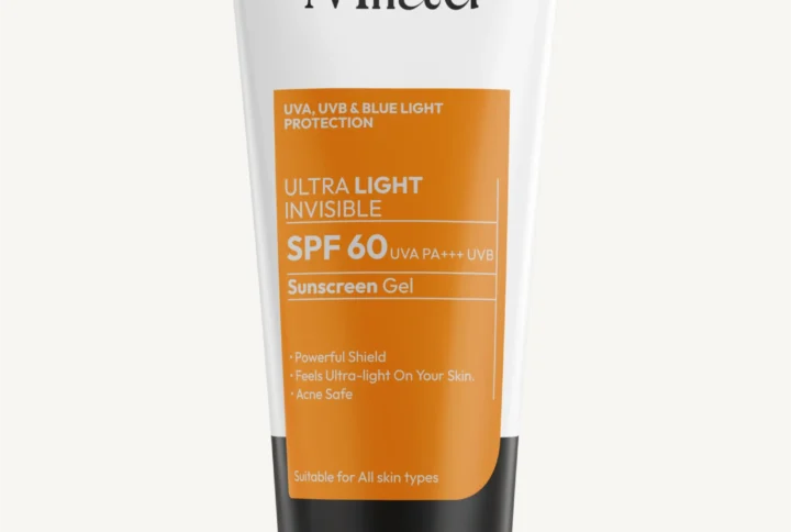 Milau SPF 50 sunscreen gel hero product image UVA UVB protection India