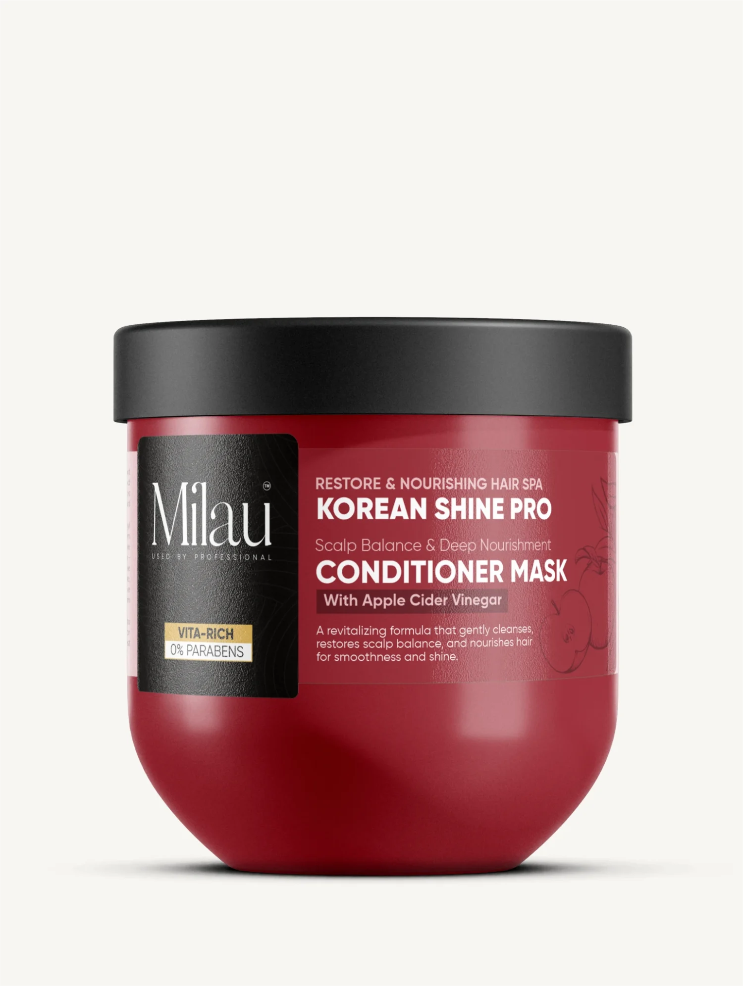 Korean Shine Pro Conditioner Mask (Apple Cider Vinegar) | 500 ml