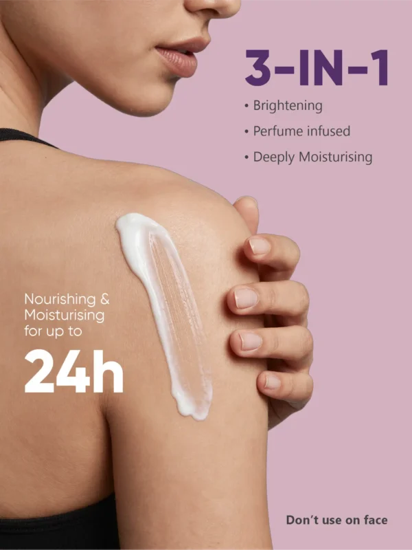 Milau Love Potion perfume body lotion bottle in hand moisturizing scented lotion 300ml