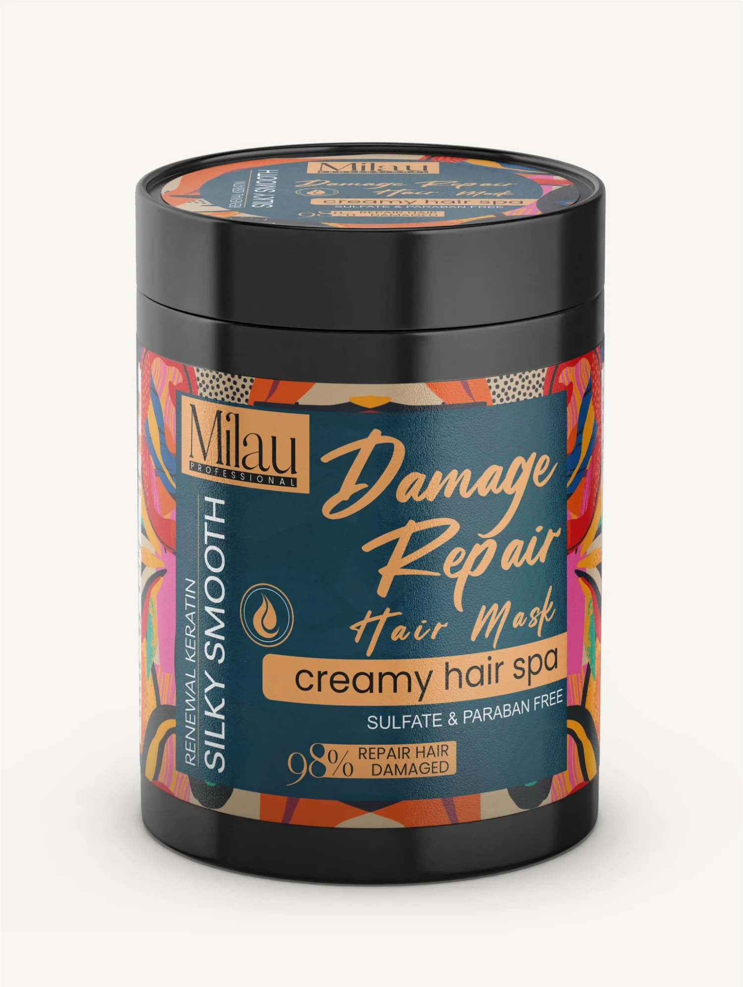 Damage Repair Hair Mask — Renewal Keratin, Silky Smooth Creamy Hair Spa | 800 ml