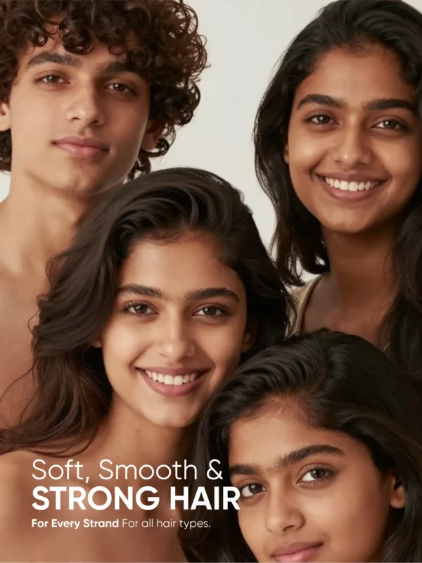 models with strong shiny smooth hair showing results of hair spa treatment